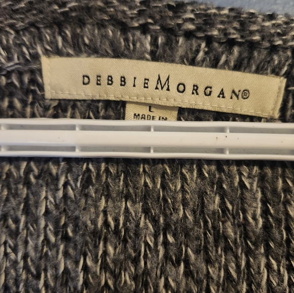 Black and Grey Debbie Morgan Colour Block Sweater - Picture 3 of 4